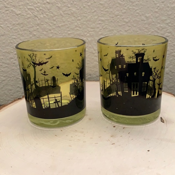 Other - Haunted House Halloween TeaLight Candle Holders